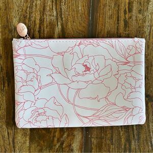 IPSY Floral Pink Cosmetic Bag